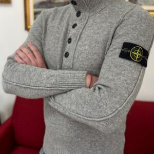 Pile Stone Island Garment Grigio